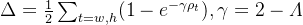 gif.latex?%5CDelta%20%3D%20%5Cfrac%7B1%7D%7B2%7D%5Csum_%7Bt%3Dw%2Ch%7D%281%20-%20e%5E%7B-%5Cgamma%20%5Crho_%7Bt%7D%7D%29%2C%5Cgamma%20%3D%202%20-%20%5CvarLambda
