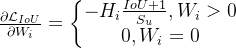 gif.latex?%5Cfrac%7B%5Cpartial%20%5Cmathcal%7BL%7D_%7BIoU%7D%7D%7B%5Cpartial%20W_i%7D%20%3D%20%5Cleft%5C%7B%5Cbegin%7Bmatrix%7D%20-H_i%5Cfrac%7BIoU%20+%201%7D%7BS_u%7D%2CW_i%20%3E0%5C%5C%200%2CW_i%20%3D%200%20%5Cend%7Bmatrix%7D%5Cright.