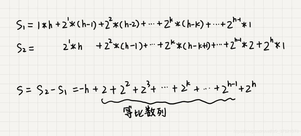 错位求和-等比数列