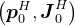 \left(\boldsymbol{p}_{0}^{H}, \boldsymbol{J}_{0}^{H}\right)