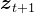 \boldsymbol{z}_{t+1}