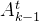 A_{k-1}^{t}