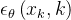 \epsilon_{\theta}\left(x_{k}, k\right)