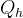 Q_{h}