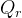 Q_{r}