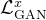 \mathcal{L}_{\mathrm{GAN}}^{x}