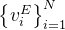\left\{v_{i}^{E}\right\}_{i=1}^{N}