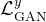 \mathcal{L}_{\mathrm{GAN}}^{y}