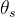 \theta_{s}