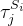 \tau_{j}^{S_{i}}
