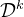 \mathcal{D}^{k}
