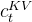 c_{t}^{K V}