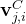 \mathbf{v}_{j, i}^{C}