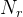 N_{r}