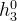 h_{3}^{0}