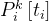 P_{i}^{k}\left[t_{i}\right]
