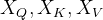 X_Q, X_K, X_V