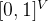 [0,1]^{V}