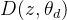 D(z, \theta _d)