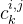 c_{k}^{i,j}