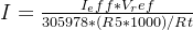 I=\frac{I_eff*V_ref}{305978*(R5*1000)/Rt}