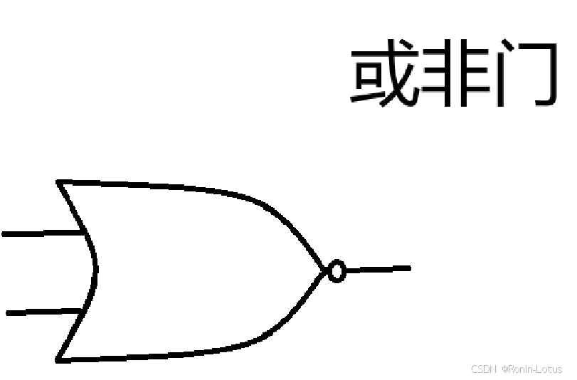 或非门
