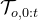 \mathcal{T}_{o, 0: t}