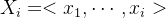 gif.latex?X_i%3D%20%3Cx_1%2C%5Ccdots%20%2Cx_i%3E