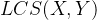 gif.latex?LCS%28X%2CY%29